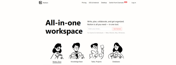 Notion: All-In-One Collaboration Workspace
